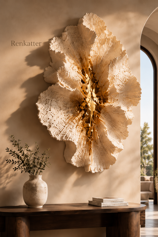 Renkatter Coral Relief 3D Wall Sculpture